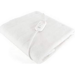 Luxury Fleece Electric Blanket Under Over 2 Heat Settings 120 x 60cm