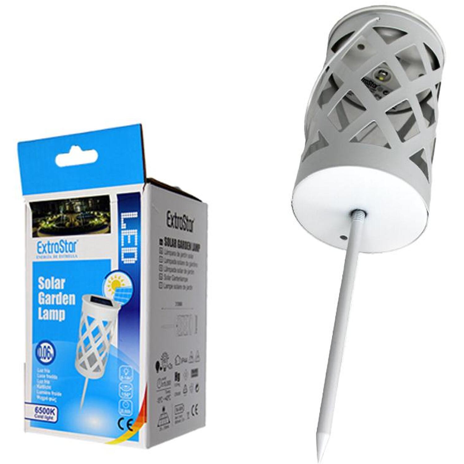 Image of 0.06W Solar Garden Lamp - White