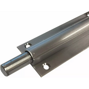 Dzina Barrel Bolt Necked Satin Chrome 38mm x 150mm Pack of 1