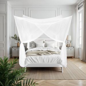 Mosquito Net, For Single And Double Beds, Good Air Circulation, Fine Mesh
