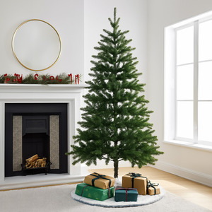 Scandanavian Plain Green Christmas Tree