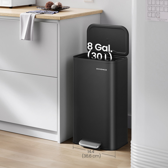 Double Kitchen Bin with Soft-Close Lid