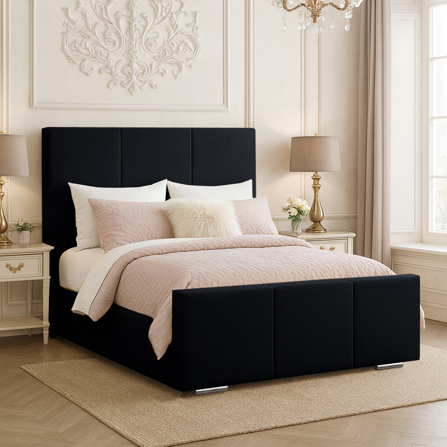Eliza Bed Frame - Black King