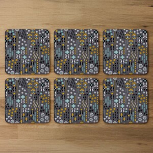 Flower Print Coaster