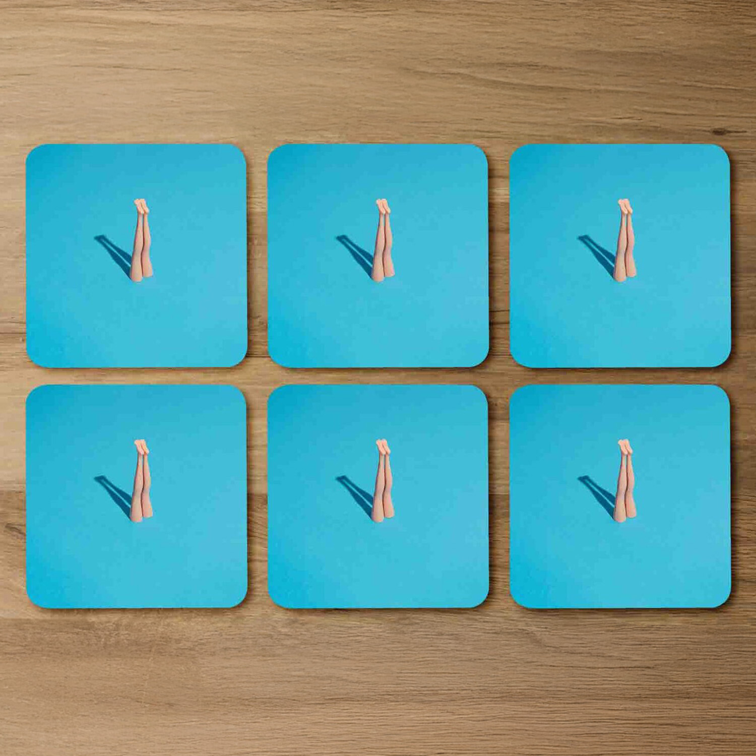 Image of Swimming Dive Coaster Set - Blue