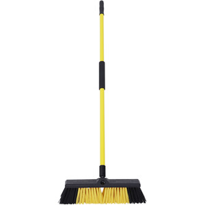Bulldozer Dual Fill Broom with Handle