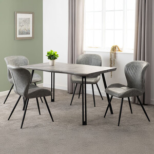 Quebec Wave Edge Dining Table