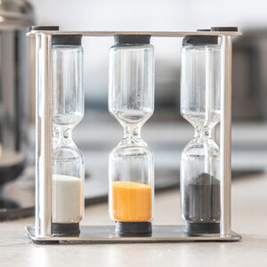MasterClass Professional Stainless Steel Triple Sand Timer