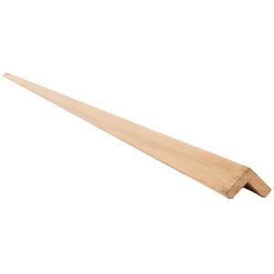 Snowdon Timber Light Hardwood Square Corner Moulding (T) 18mm (W) 18mm (L) 2.4m