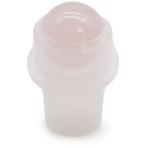 Rose Quartz Gemstone Roller Tip for Bottles Smooth Even Oil Application