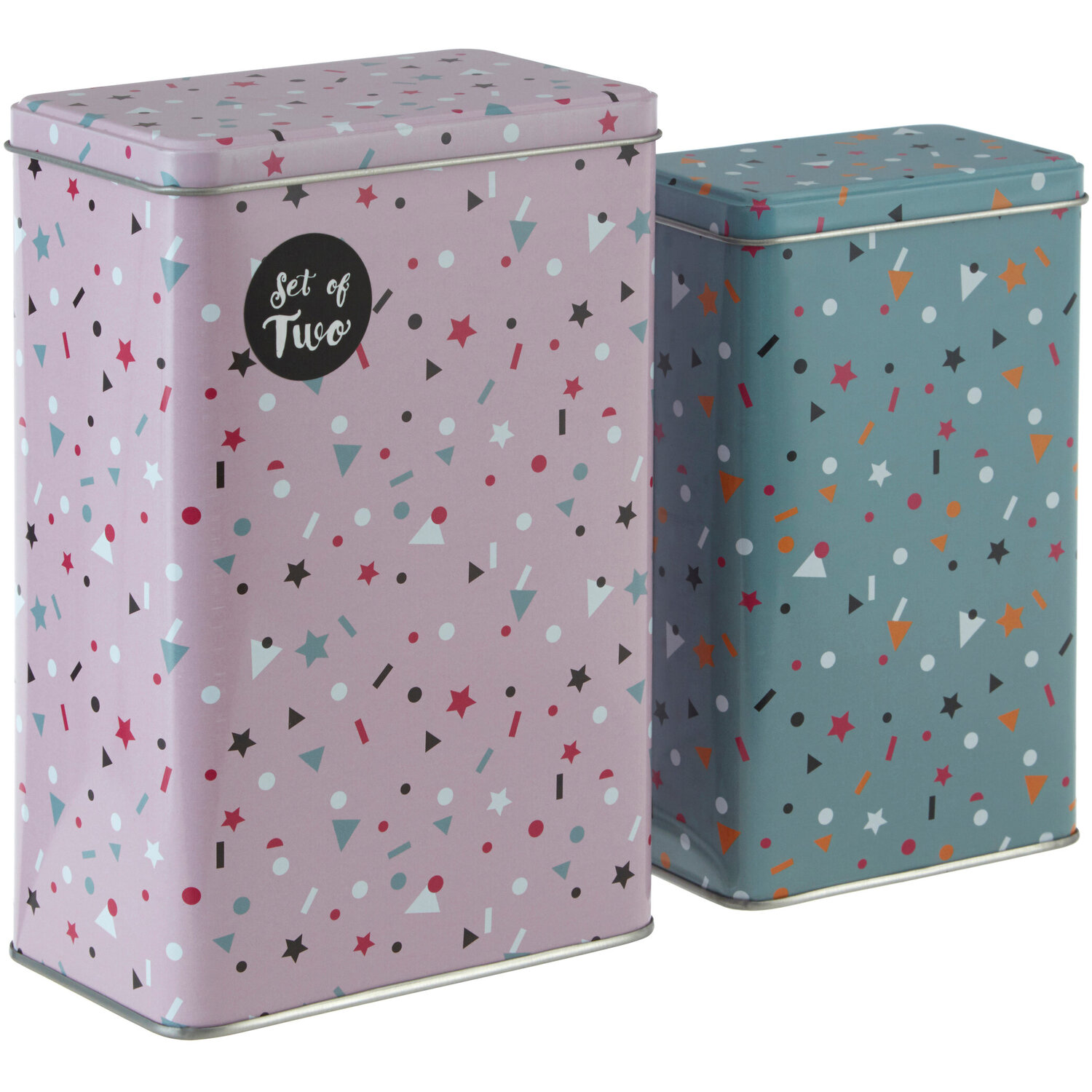 Paice Set of 2 Stellar Storage Canisters - Multicolour