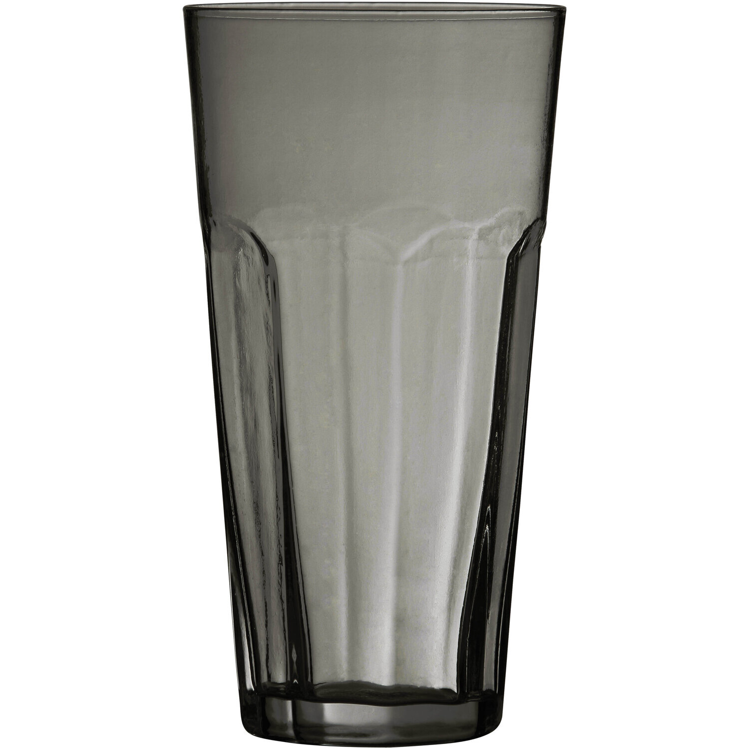 American Diner Grey Glass Tumbler - Grey