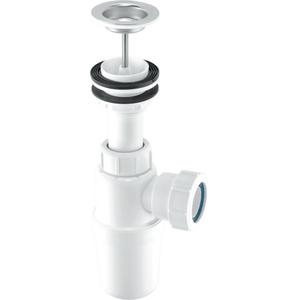 McAlpine AA10W 75mm Water Seal Adjustable Inlet Basin Trap with 1¼