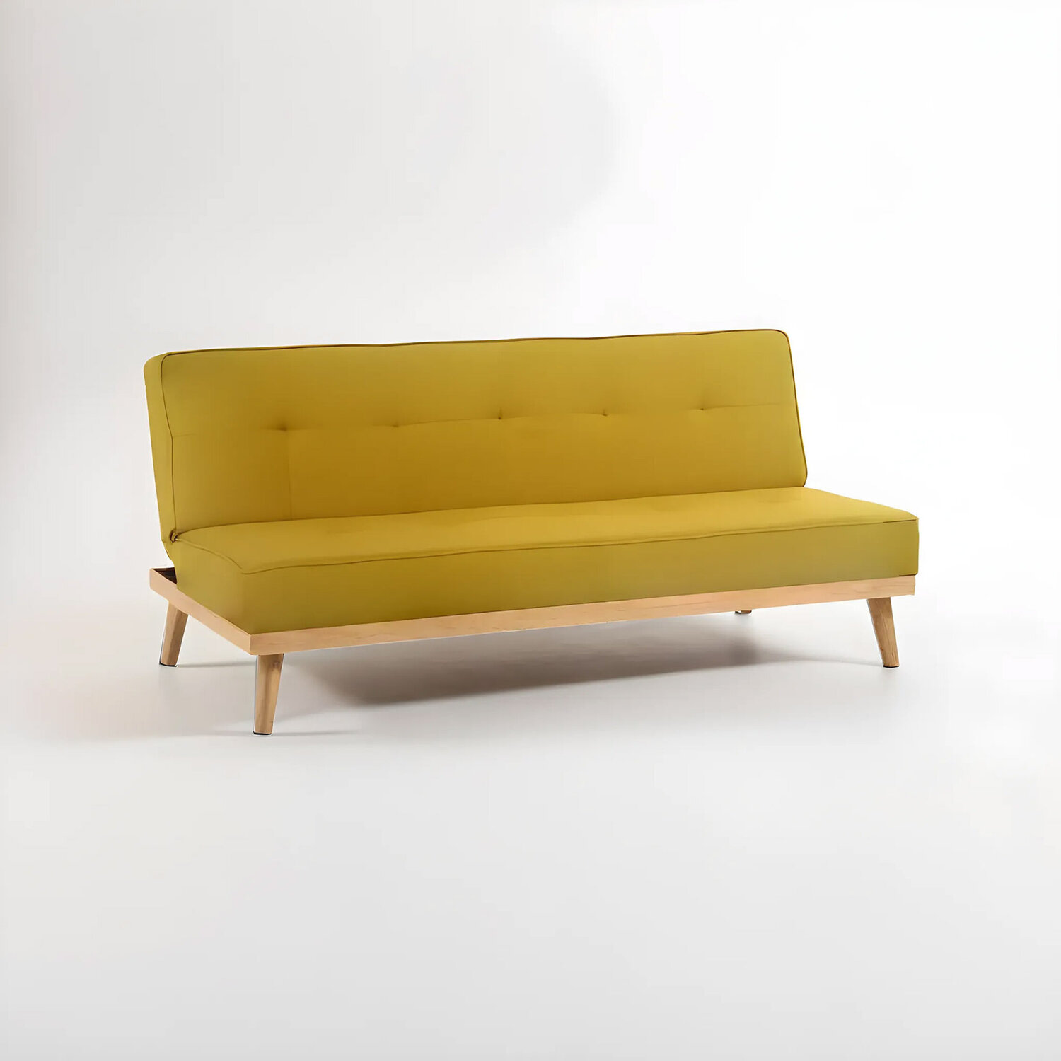 Stockholm 3 Seat Green Sofa Bed - Green