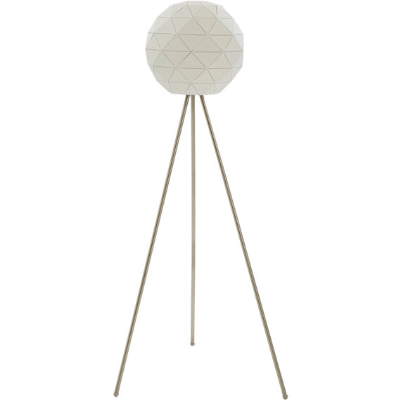 Mateo White Finish Floor Lamp