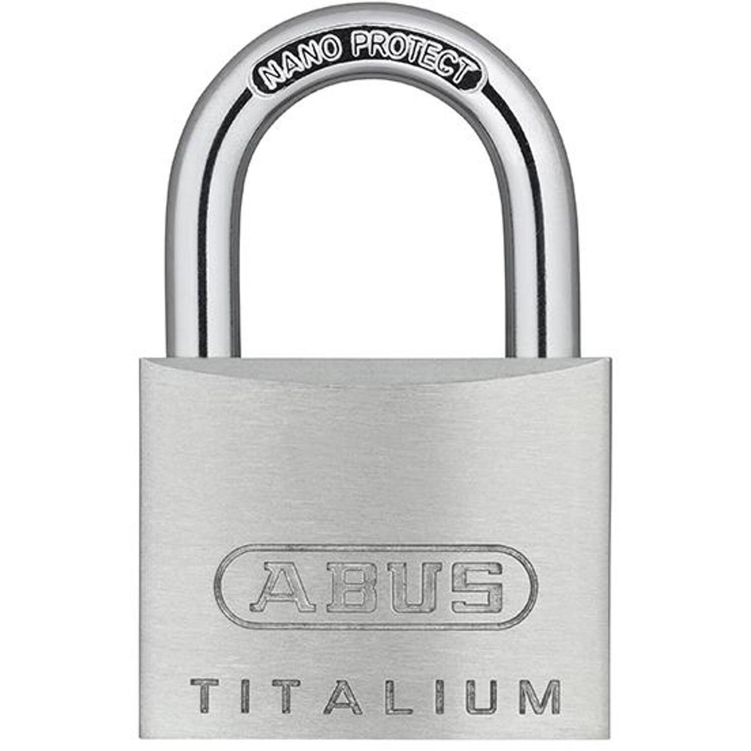 ABUS TITALIUM PADLOCK 60mm KEYED, STANDARD SHACKLE -64TI/60 - Image 11