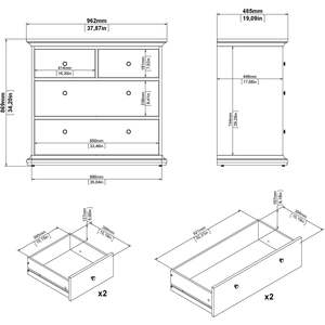 Osaka 3 Piece Farmhouse Bedroom Set Matt Wood