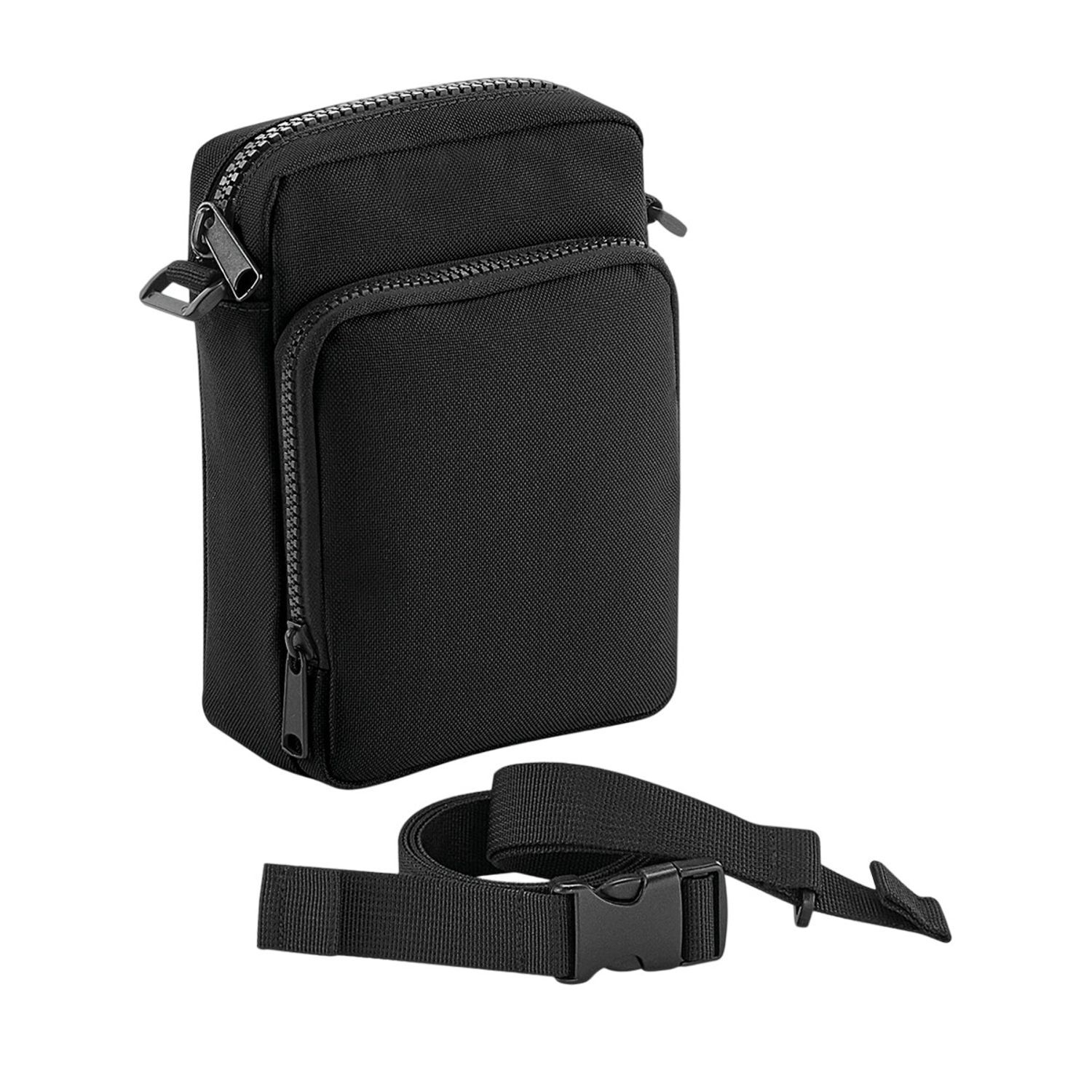 Bagbase Modulr Multi Pocket 1L Crossbody Bag - Black