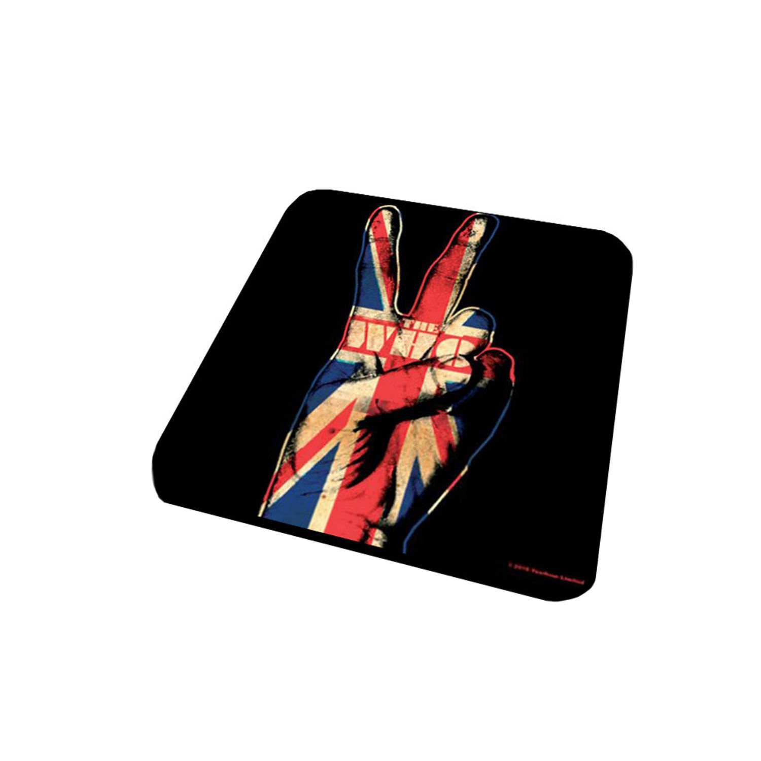 Image of The Who Cork Peace Fingers Coaster&hellip;