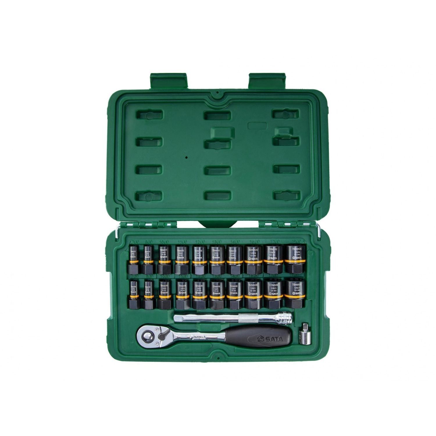 Sata Tools 1/4In & 3/8In Boltbiter Set, 23 Piece - Multi Colour