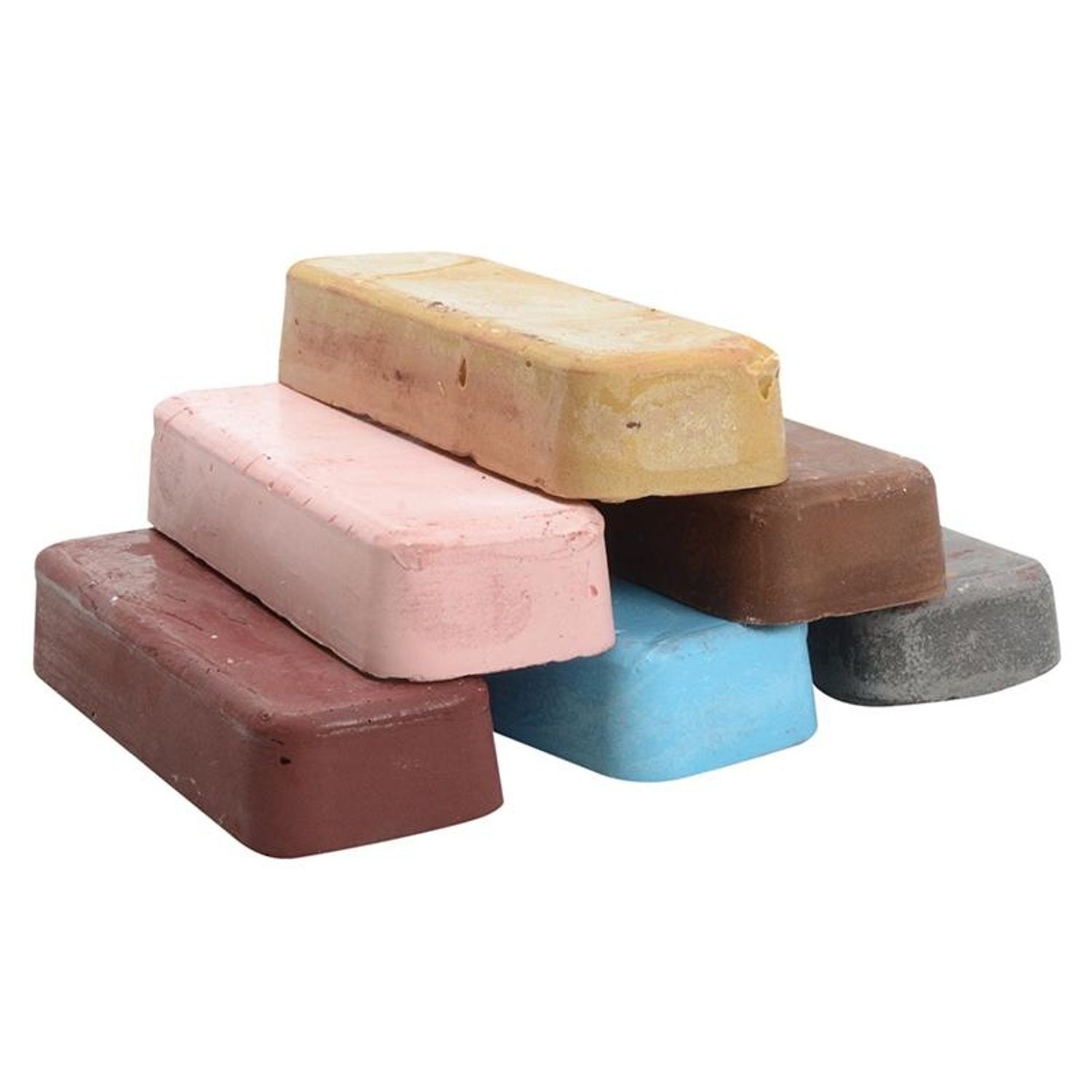 Zenith Profin Assorted Polishing Bars (Pack Of 6) - Multi Colour