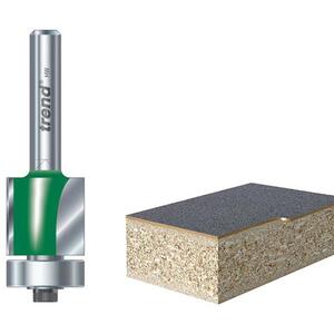 TREND C115 X 1/4 Tct 90 Bearing Guided Trimmer Cutter 9.5 X 12.7mm