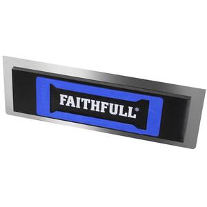 Faithfull Stainless Steel Flexifit Trowel with Foam 16in
