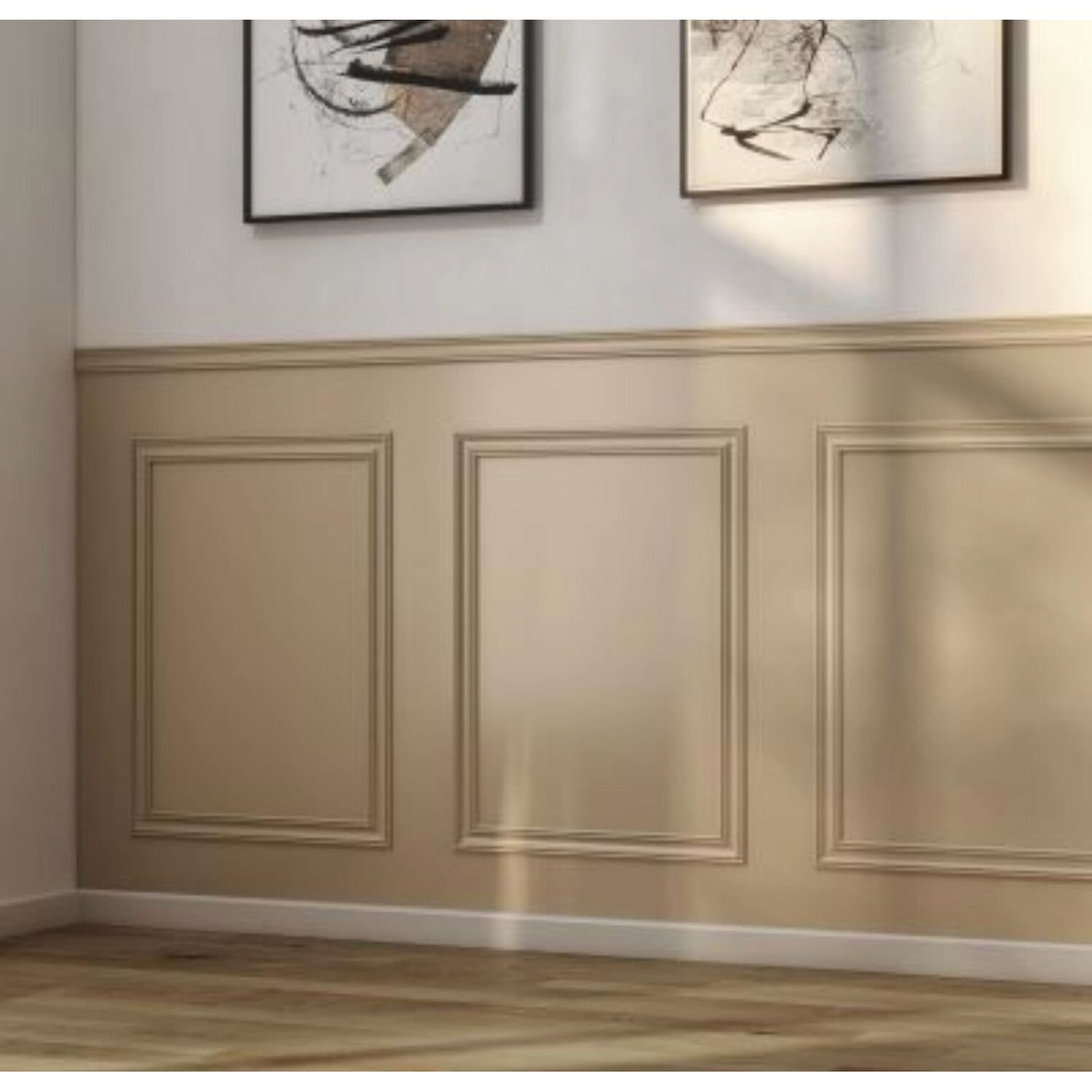Snowdon Timber Cheshire Mouldings Wpkt5 Pine Slim Dado Wall Panelling Kit (T) 9Mm (W) 45Mm (H) 2000Mm