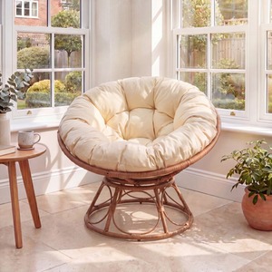 Amara Indoor or Outdoor Swivel Papasan Chair