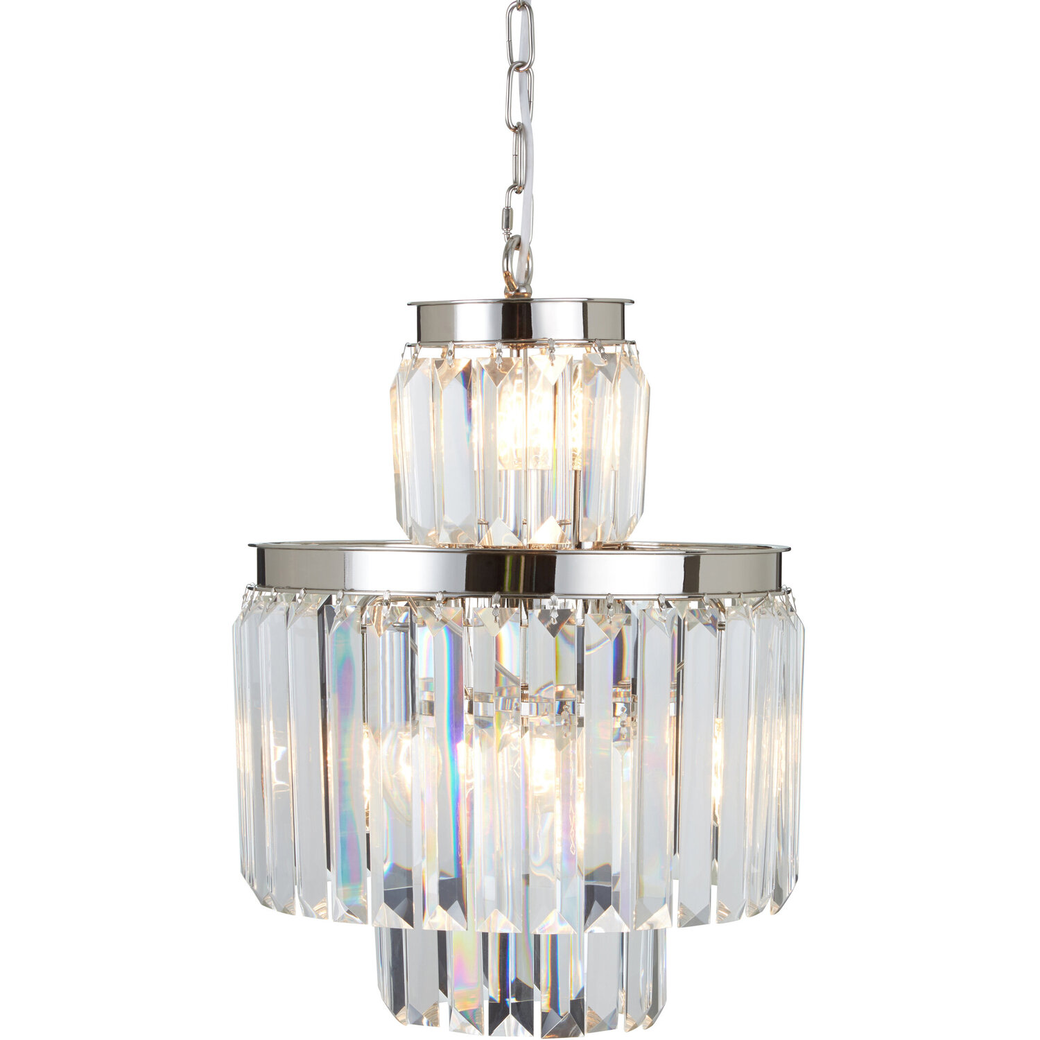 Orsina Kensington Townhouse 6 Bulbs Pendant Light - Silver