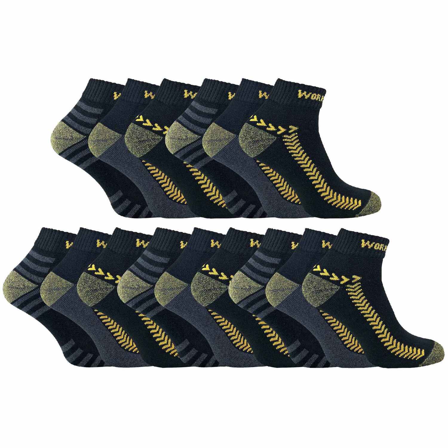 Sock Snob 15 Pairs Mens Short Work Socks - Image 2