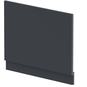 700mm Bath MDF End Panel and Plinth - Dark Grey