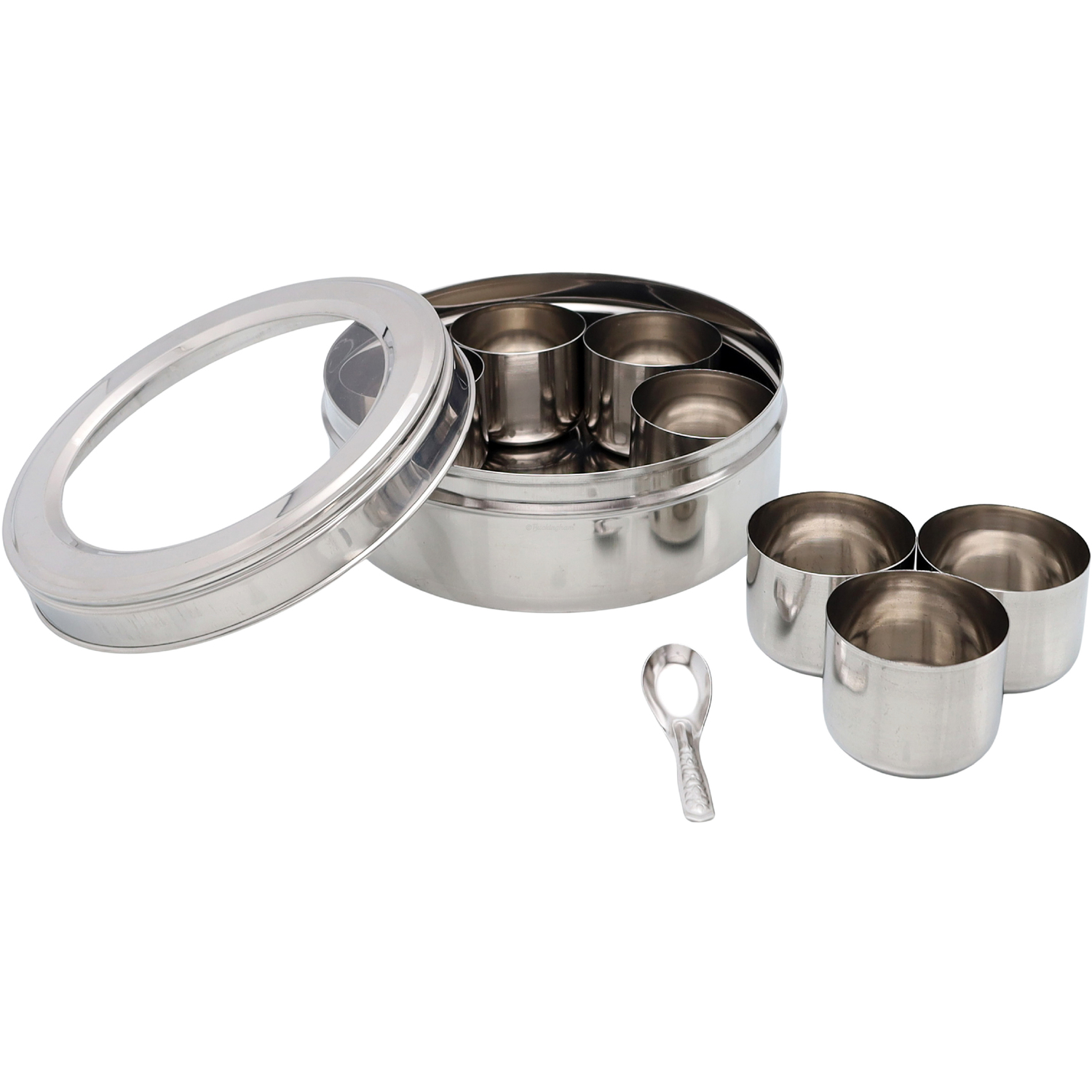 Image of Buckingham Stainless Steel Spice Box Jar&hellip;