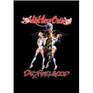 Motley Crue Dr Feelgood Postcard