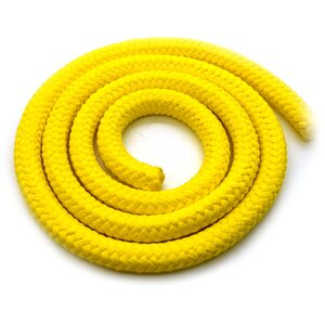 8mm x 100 metres / 328 ft of Yellow Polypropylene Rope, Solid Braided Poly Rope Cord Twine