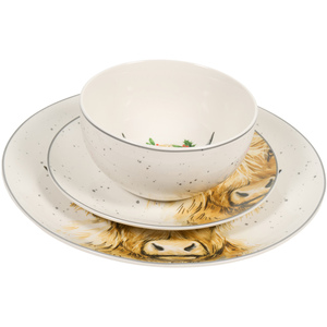 12 Piece Festive Frieda Dinner Set