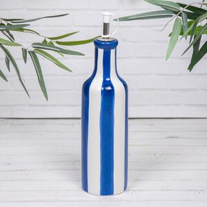 Ceramic Olive Oil / Vinegar Cruet Bottle
