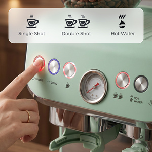 Light Green HOMCOM Espresso Machine Good Housekeeping Institute Approved shot 18196389