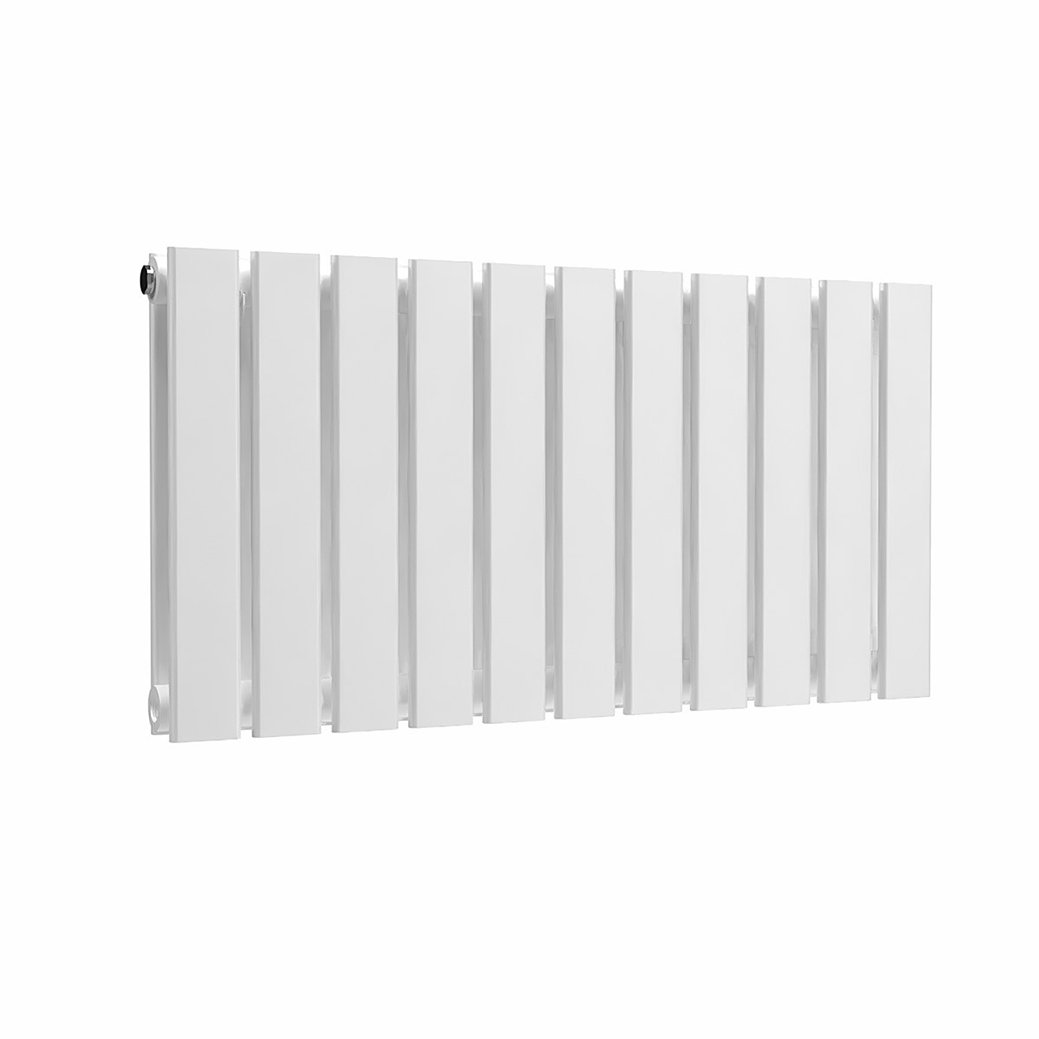 B&Q - Flat Horizontal Radiator White 400 mm X 770 mm Double PanelLux Flat-400-770D - Image 2