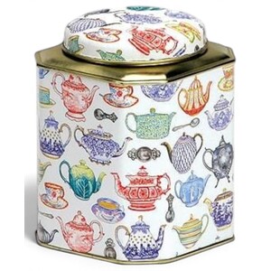 Teapot Design Tea Caddy.