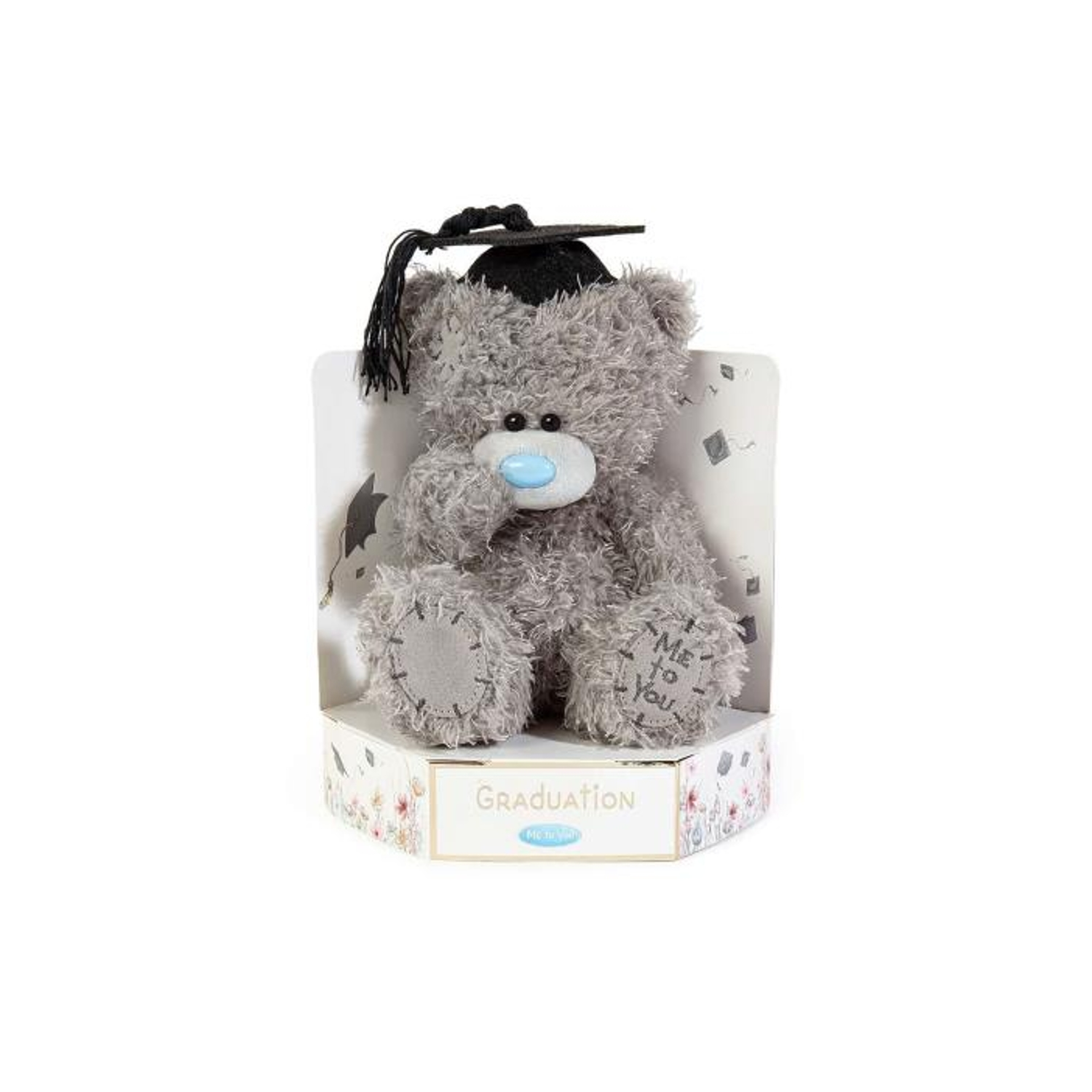 Me To You Tatty Teddy Plush 15cm-High Graduation Bear On Luxury Medium, Grey - Image 6