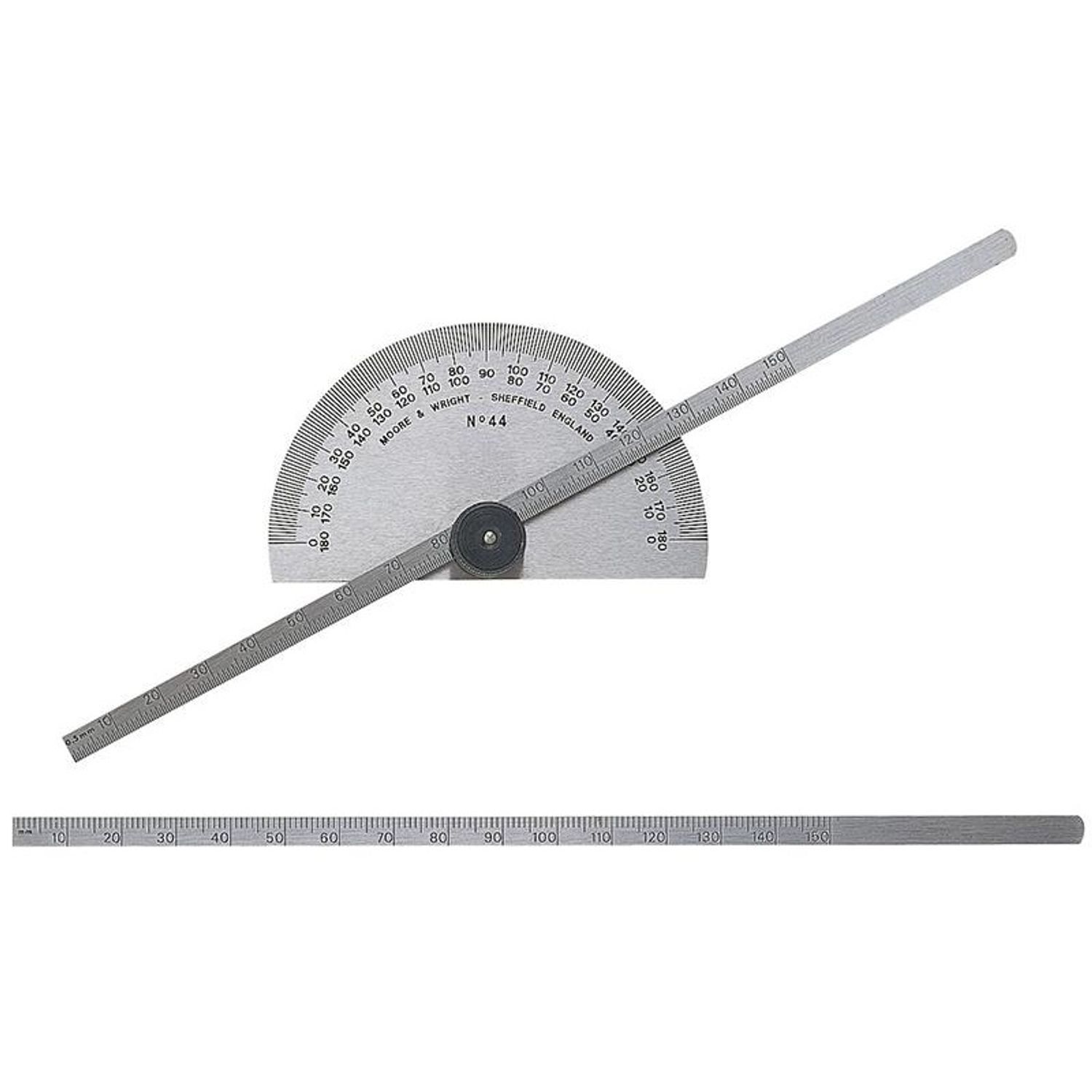 Moore & Wright Protractor Type Depth Gauge - Multi Colour