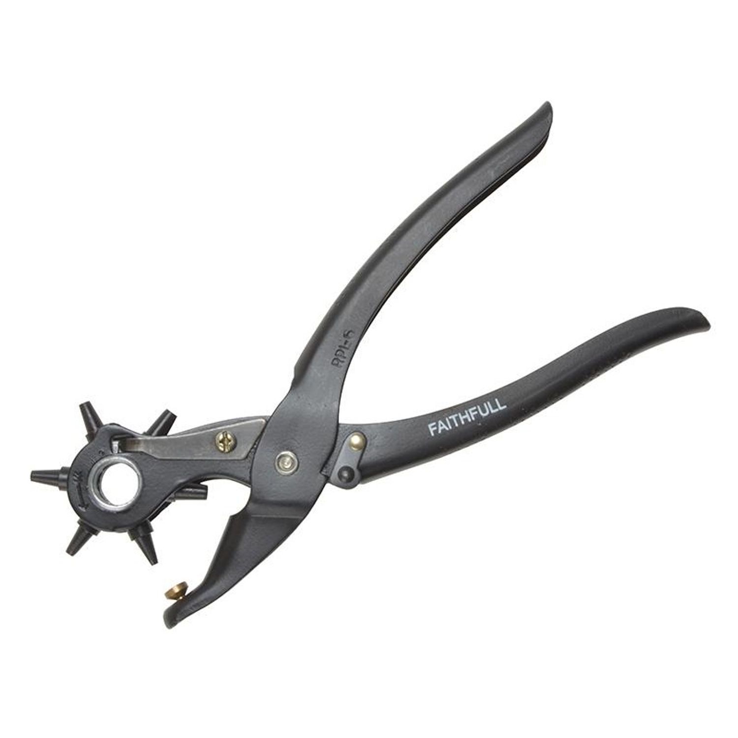 Faithfull Revolving Punch Pliers A - Multi Colour