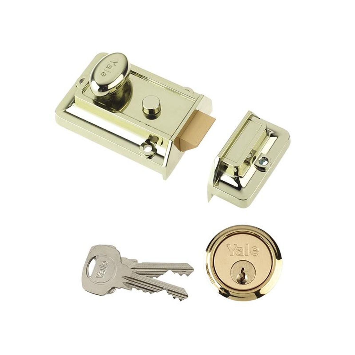 Yale Locks 77 Traditional Nightlatch B - Multi Colour