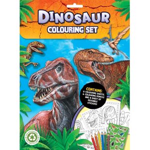 Dinosaur Colouring Set Toys and Games