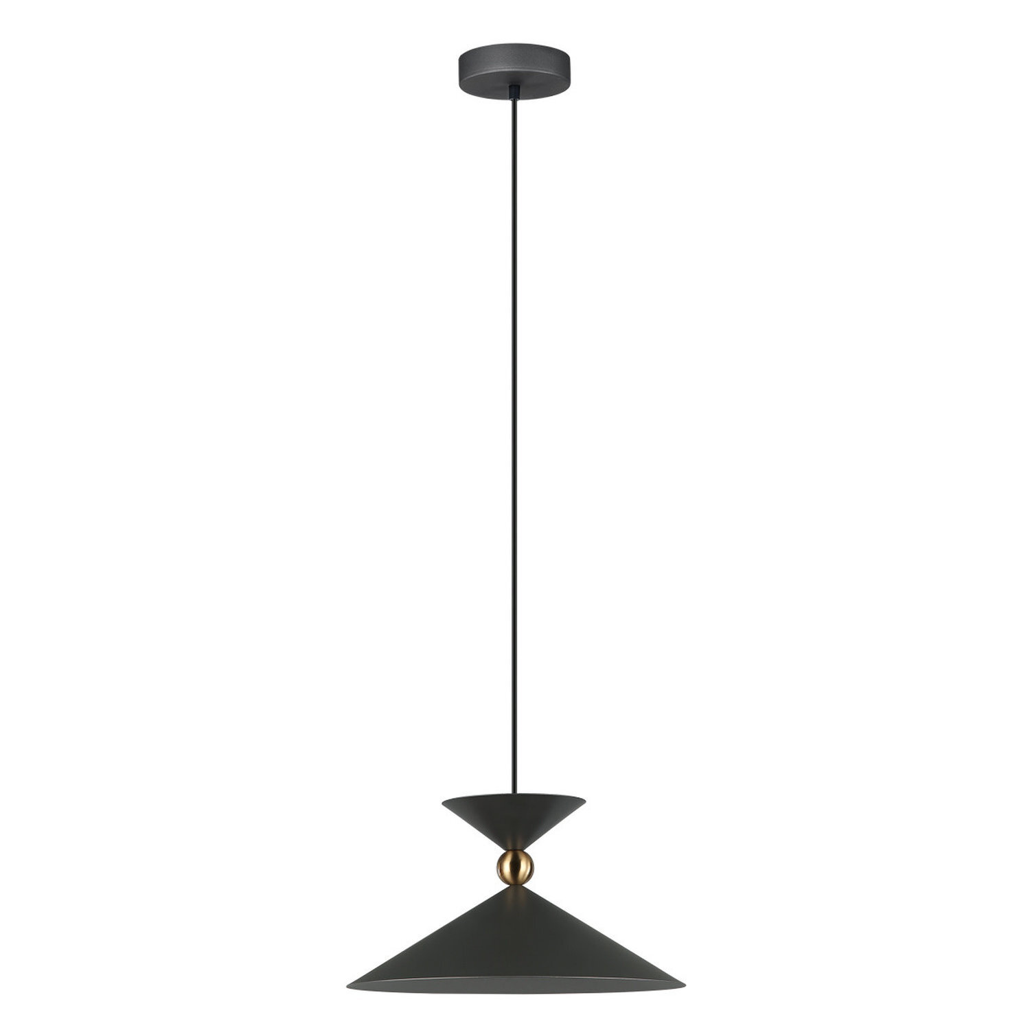 Italux Lighting Quelto Pendant Light Grey - Grey