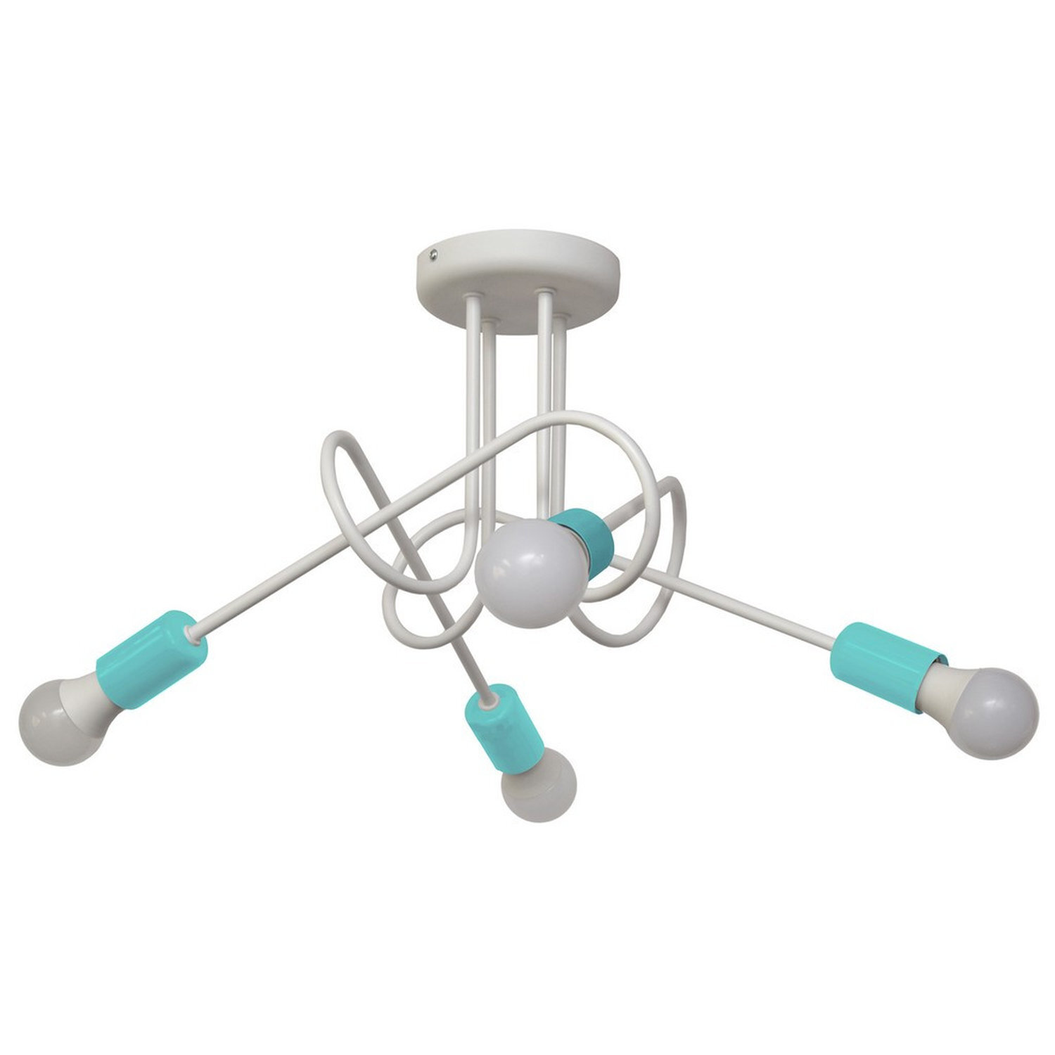Helam Lighting Oxford Ceiling Light White