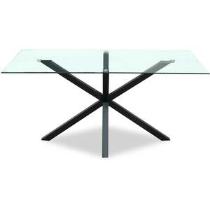 Monza Rectangular Glass Dining Table