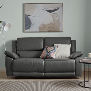 Sorrento Power Leather Recliner 3 Seater Sofa