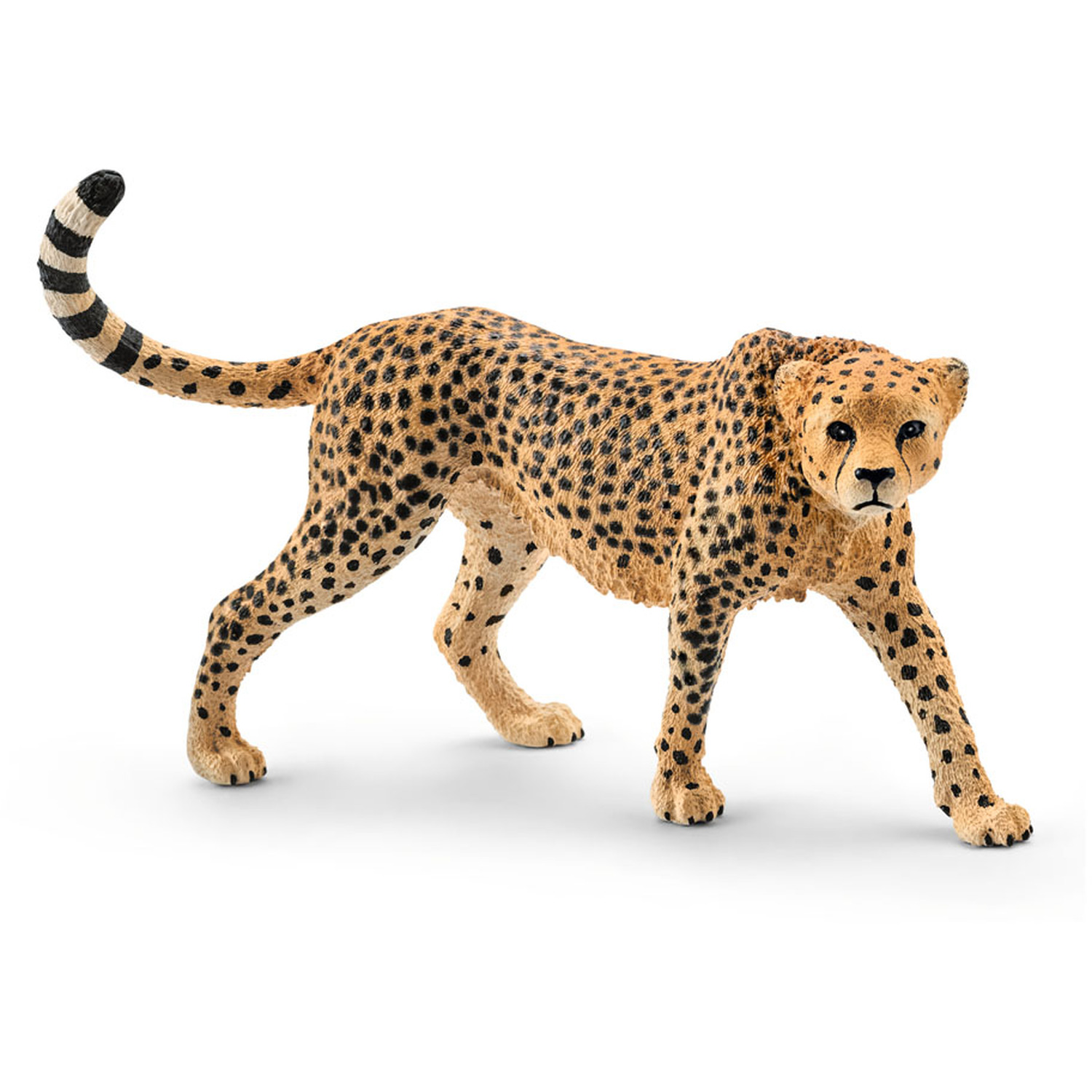 SCHLEICH Wild Life Female Cheetah Toy Figure - Black